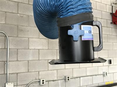 Application image for FLEXI - Extraction Arm -  Ø 6.5'' & 8''