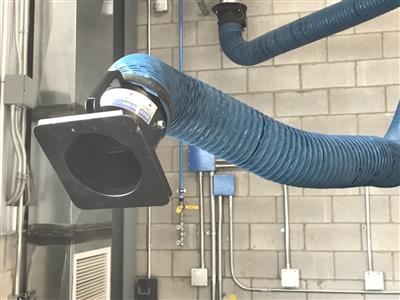 Application image for FLEXI - Extraction Arm -  Ø 6.5'' & 8''