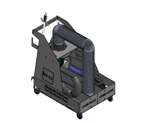 Application image for P2D2-R3 Multi-Purpose Exhauster - 1150 CFM