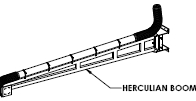 Application image for Articulating Crane Drop for Hoses - Vehicle Exhaust