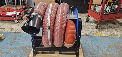 Application image for Spring Recoil Hose Reel -  4''/ 5''/ 6''/ 8'' Ø