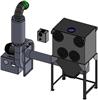 horizontally oriented cartridge, high-pressure fume & dust collector