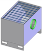 3D Drawing of DT-23 downdraft table