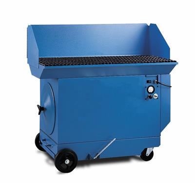 Self-contained Downdraft table