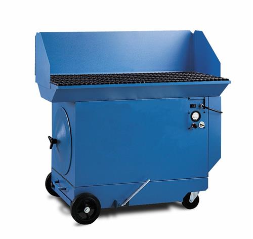 Self-contained Downdraft table