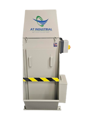 Stainless Steel Wet Dust Collection System front view