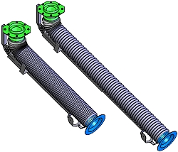 Variable Length Telescopic Extraction Arm