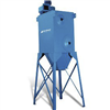 Centrally ducted filter unit