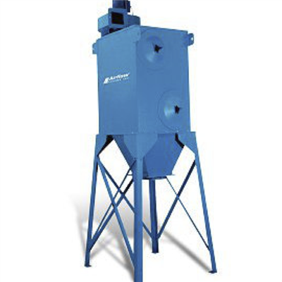 Centrally ducted filter unit