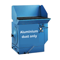 alh1-aluminum-dust-downdraft-filter-table - Model on Solutions Page