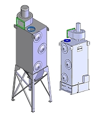 Self-cleaning Dust Collector