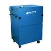 Portable self-cleaning high vacuum cartridge collector