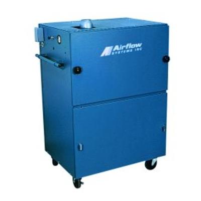 Portable self-cleaning high vacuum cartridge collector