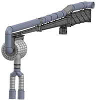vehicle-exhaust--extended-reach-herculean-hmax-crane-drop-hose-reel - Model on Solutions Page