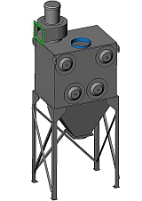 3D Drawing of DC-8 unit