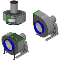 bi-backward-incline-direct-drive-exhaust-fans-medium-pressure - 3D Image