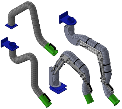 Lightweight Mini-Max Extraction Arm