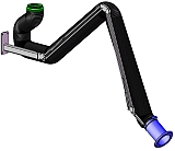Gas Shock Extraction Arm