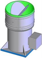 rta-series-belt-drive-roof-exhauster - 3D Image