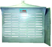 Zincowall unit, has a frontal extraction system