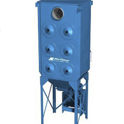 centrally ducted, self-cleaning filtration unit delivering up to 10,800 CFM