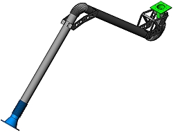 Heavy Duty Extraction Arm drawing