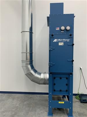 complete, packaged air filter units that can easily be attached to ductwork and pickup hoses for at-the-source collection of pollutants