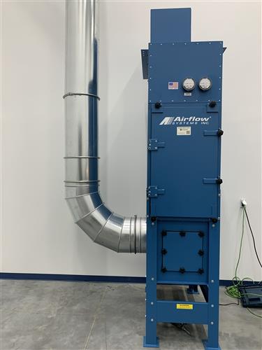 complete, packaged air filter units that can easily be attached to ductwork and pickup hoses for at-the-source collection of pollutants