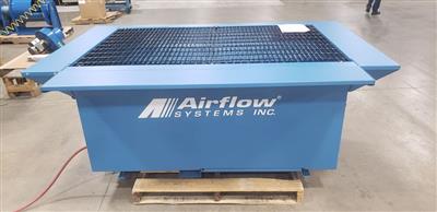 Heavy-duty downdraft worktable with Vibra-Pulse® system