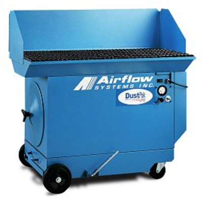 Self-contained Downdraft table