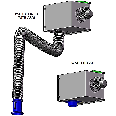 wall-flex-self-cleaning-filter-unit-for-fine-dust-and-fumes - 3D Main Image 300