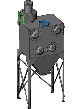 dc-8-dust-collector - 3D Main Image 300
