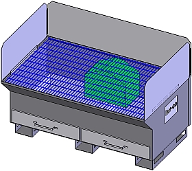 dt-35-downdraft-table - 3D Main Image 300
