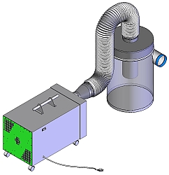 v1-portable-high-vacuum-hvlp-dust-and-smoke-collector - Main Image