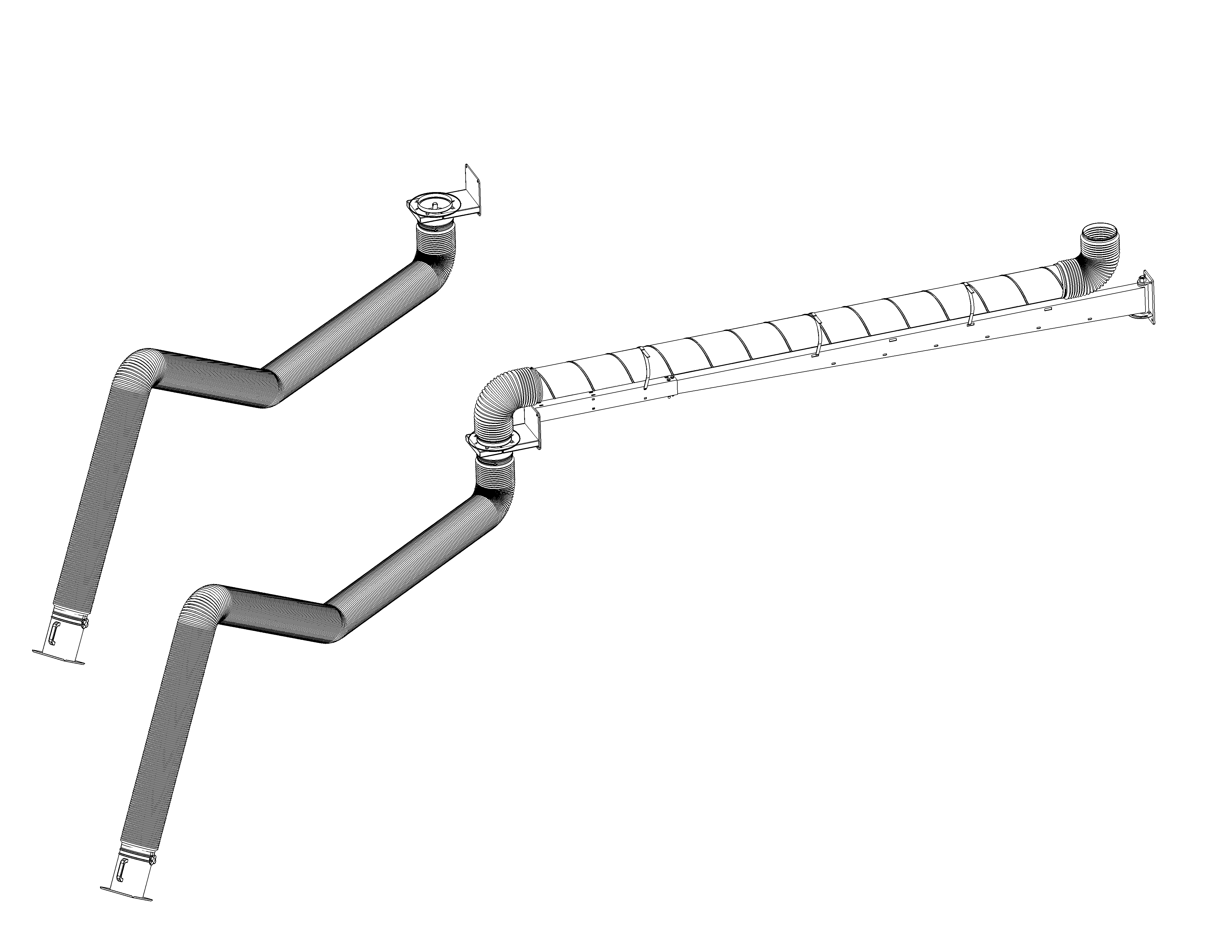 6.33'' (160mm)Ø - Extraction Arms - Arm only